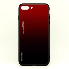 Чохол Gradient для Iphone 7 Plus / Iphone 8 Plus бампер накладка Red-Black