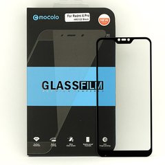 Защитное стекло Mocolo для Xiaomi Mi A2 Lite / Redmi 6 Pro полноэкранное черное