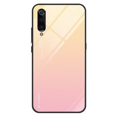 Чехол Gradient для Xiaomi Mi 9 SE бампер накладка Beige-Pink