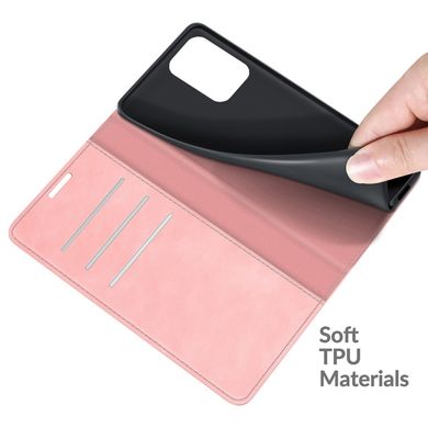 Чехол Taba Retro-Skin для Xiaomi Redmi Note 10 / Note 10S книжка кожа PU розовый