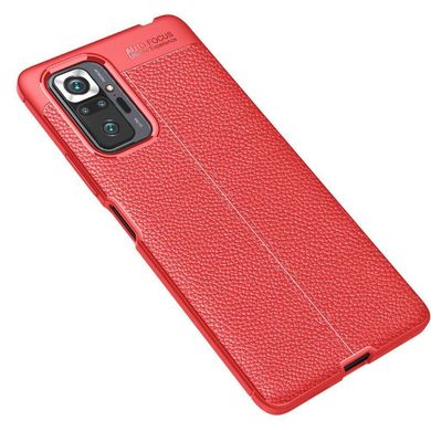 Чохол Touch для Xiaomi Redmi Note 10 Pro протиударний бампер Auto Focus Red