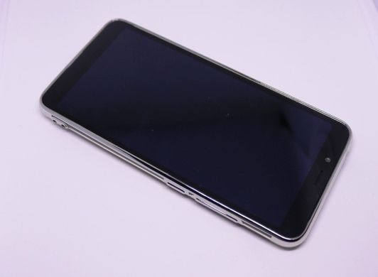 Чехол Frame для Xiaomi Redmi 6A силиконовый бампер Silver