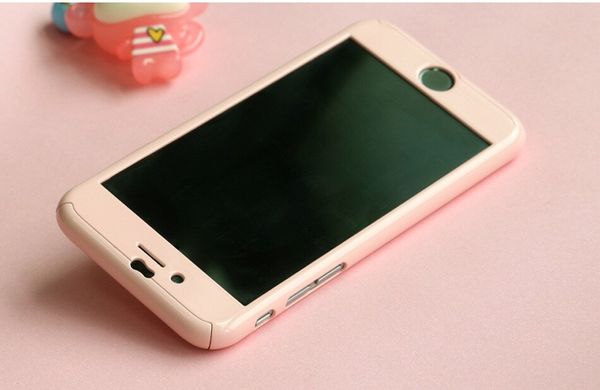 Чохол Ipaky для Iphone 6 / 6s бампер + скло 100% оригінальний 360 Pink Gloss