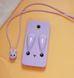 Чехол Funny-Bunny 3D для Meizu M6S Бампер резиновый сиреневый