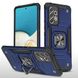 Чехол Protector для Samsung Galaxy A33 / A336 бампер противоударный с подставкой Blue
