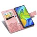Чехол Butterfly для Xiaomi Redmi 10X 4G книжка кожа PU розовый