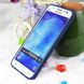 Чохол Style для Samsung J7 2015 / J700 Бампер силіконовий синій