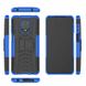 Чехол Armor для Xiaomi Redmi Note 9S противоударный бампер Blue