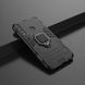 Чехол Iron Ring для Huawei P40 Lite E бампер противоударный с подставкой Black
