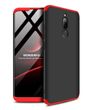 Чехол GKK 360 для Xiaomi Redmi 8 бампер оригинальный Black-Red