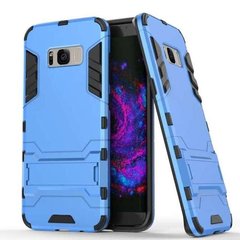Чехол Iron для Samsung Galaxy S8 / G950 бронированный бампер Броня Blue