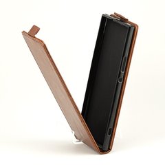 Чехол Idewei для Sony XA1 Ultra / G3212 Флип вертикальный кожа PU коричневый