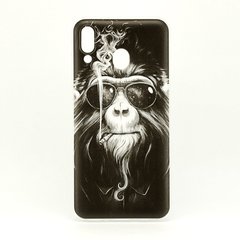 Чехол Print для Samsung Galaxy M20 силиконовый бампер Monkey