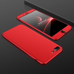 Чехол GKK 360 для Iphone SE 2020 Бампер оригинальный без вырезa накладка Red