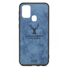 Чехол Deer для Samsung Galaxy M31 / M315 бампер противоударный Синий