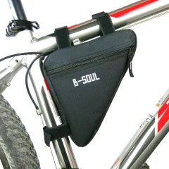 Велосипедная треугольная сумка B-Soul велосумка на раму Black
