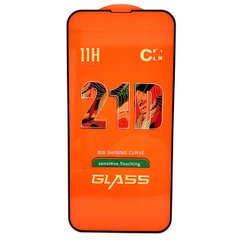 Защитное стекло OG 21D Full Glue для Iphone 13 Pro полноэкранное черное