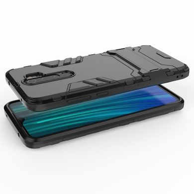 Чехол Iron для Xiaomi Redmi Note 8 Pro бронированный бампер Black