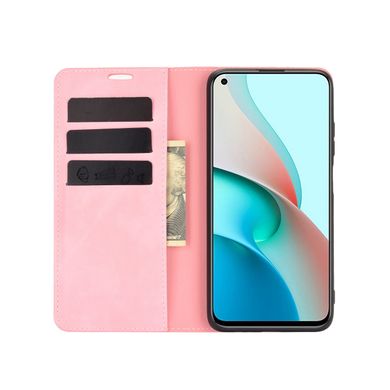 Чехол Taba Retro-Skin для Xiaomi Redmi Note 9T книжка кожа PU с визитницей розовый