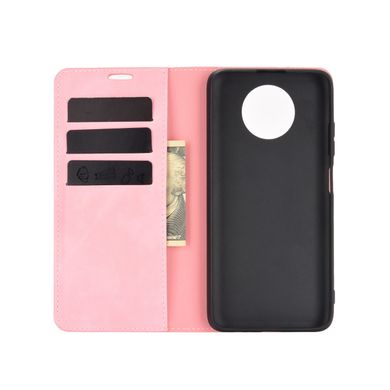 Чохол Taba Retro-Skin для Xiaomi Redmi Note 9T книжка шкіра PU з візитницею рожевий