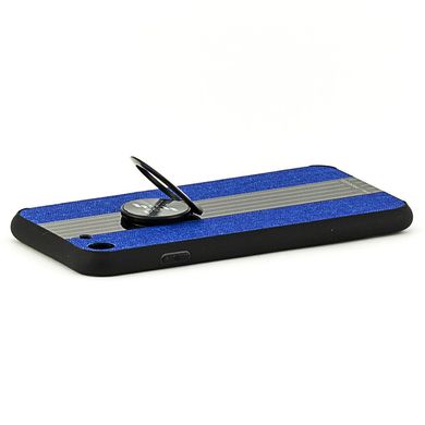 Чохол X-Line для Iphone SE 2020 бампер накладка з підставкою Blue