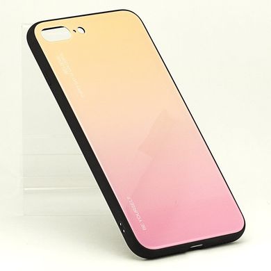 Чохол Gradient для Iphone 7 Plus / Iphone 8 Plus бампер накладка Beige-Pink