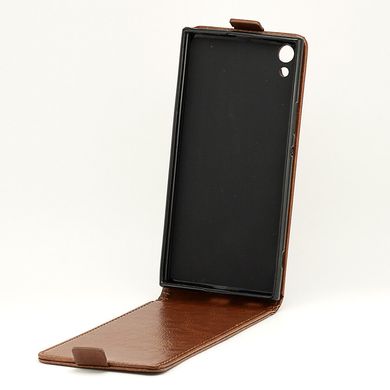 Чехол Idewei для Sony XA1 Ultra / G3212 Флип вертикальный кожа PU коричневый