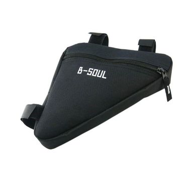 Велосипедная треугольная сумка B-Soul велосумка на раму Black