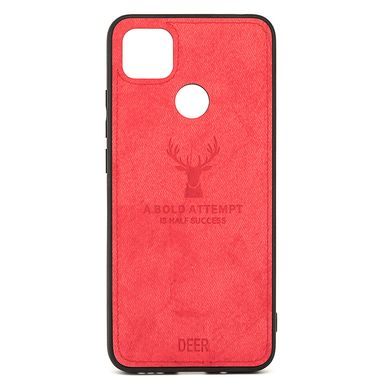 Чехол Deer для Xiaomi Redmi 9C бампер противоударный Красный