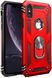 Чехол Shield для Iphone X бампер противоударный с подставкой Red
