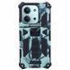 Чехол Military Shield для Xiaomi Poco C85 4G EU 173 mm / 25078PC3EE бампер противоударный с подставкой Turquoise