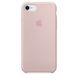 Чехол Silicone Сase для Iphone SE 2020 бампер накладка Pink Sand