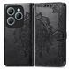 Чехол Vintage для Infinix Hot 40 / X6836 книжка кожа PU с визитницей черный
