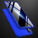 Чехол GKK 360 для Iphone XS Max Бампер оригинальный с вырезом Blue