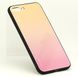 Чехол Gradient для Iphone 7 Plus / Iphone 8 Plus бампер накладка Beige-Pink