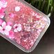 Чохол Glitter для Huawei Y6 2018 бампер Рідкий блиск акваріум Sakura