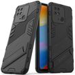 Чехол Bibercas Iron для Xiaomi Redmi 10C бампер противоударный с подставкой Black