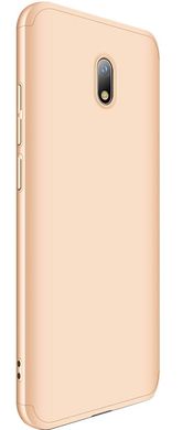 Чехол GKK 360 для Xiaomi Redmi 8A бампер оригинальный Gold