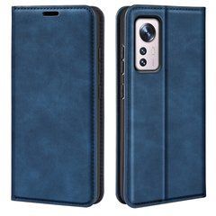 Чехол Taba Retro-Skin для Xiaomi Redmi Note 12S книжка с визитницей кожа PU синий