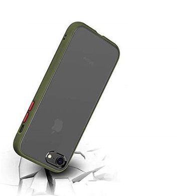 Чехол Matteframe для Iphone 6 Plus / 6s Plus бампер матовый противоударный Avenger Зеленый