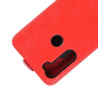 Чохол IETP для Xiaomi Redmi Note 8 фліп вертикальний шкіра PU червоний