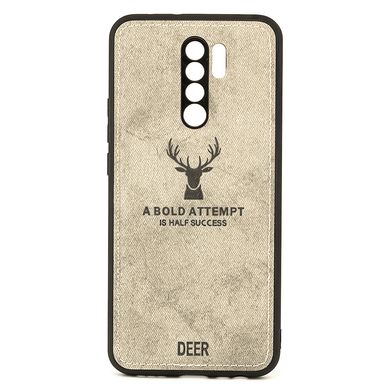 Чехол Deer для Xiaomi Redmi 9 бампер противоударный Серый
