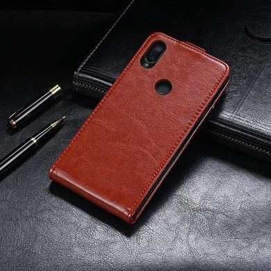 Чохол Idewei для Xiaomi Mi Play фліп вертикальний шкіра PU коричневий