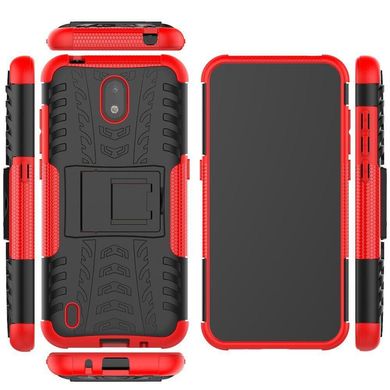 Чехол Armor для Nokia 1.3 бампер противоударный с подставкой Red