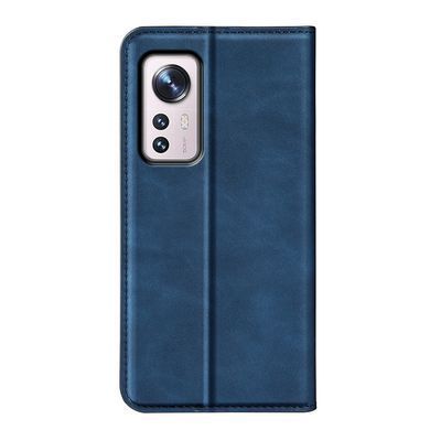 Чехол Taba Retro-Skin для Xiaomi Redmi Note 12S книжка с визитницей кожа PU синий