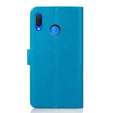 Чехол Clover для Huawei P Smart Plus / Nova 3i / INE-LX1 книжка кожа PU голубой