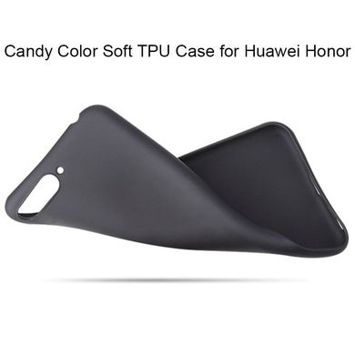 Чохол Style для Huawei Y6 2018 Бампер силіконовий без відбитка чорний