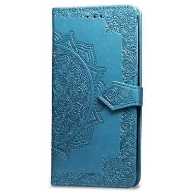 Чехол Vintage для Xiaomi Redmi Note 5 / Note 5 Pro Global книжка кожа PU голубой