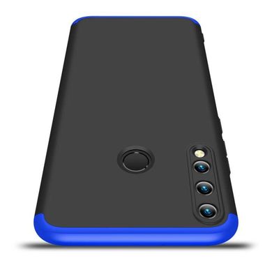 Чохол GKK 360 для Huawei P40 Lite E бампер протиударний Black-Blue