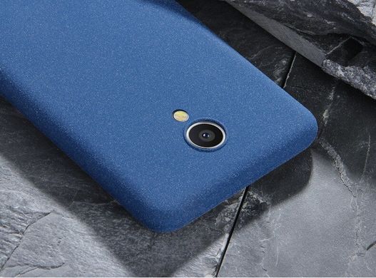 Чохол MAKAVO для Meizu M5 note Бампер Матовий ультратонкий синій